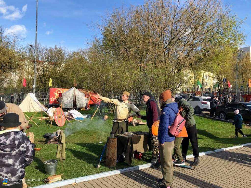 В Рублёво отпраздновали 77 годовщину Победы в Великой Отечественной Войне 7